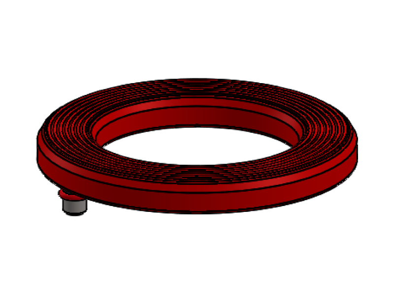 Dichtung Axial schräge Ansicht